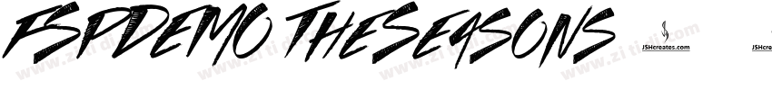 FSPDEMO TheSeasons字体转换